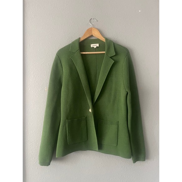 L'AGENCE Lacey Knit Blazer - - Picture 5 of 12